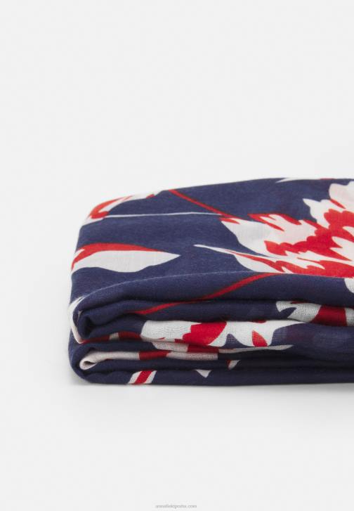 PN6V2825 ženy Anna Field šátek modrý/červený