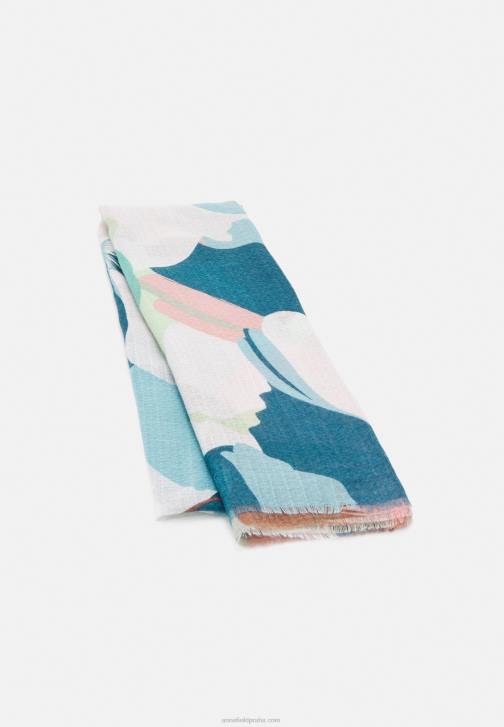 PN6V2828 ženy Anna Field šátek zelená/béžová