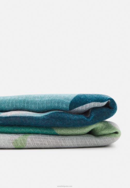 PN6V2828 ženy Anna Field šátek zelená/béžová