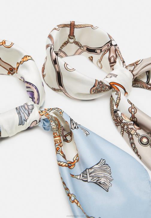 PN6V2835 ženy Anna Field 2 balení faulard modrá/růžová