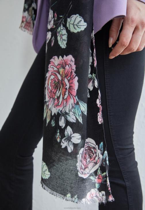 PN6V2839 ženy Anna Field špinavý černý