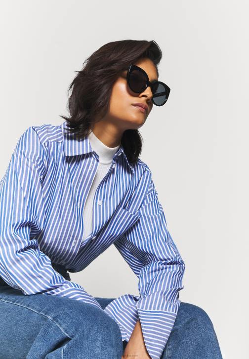 PN6V2670 ženy Anna Field sluneční brýle černé