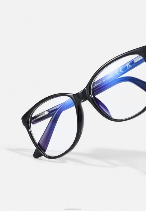 PN6V2682Anna Field unisex sluneční brýle černé