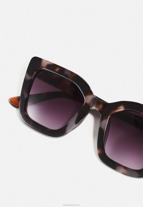 PN6V2685 ženy Anna Field sluneční brýle hnědé