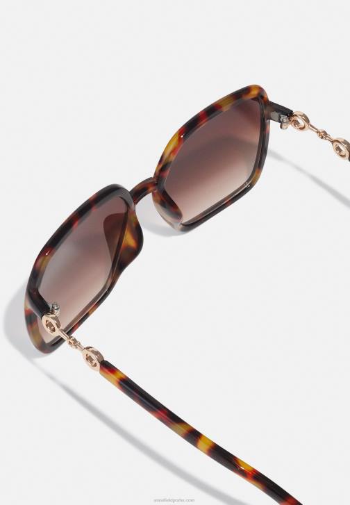 PN6V2696 ženy Anna Field sluneční brýle hnědé