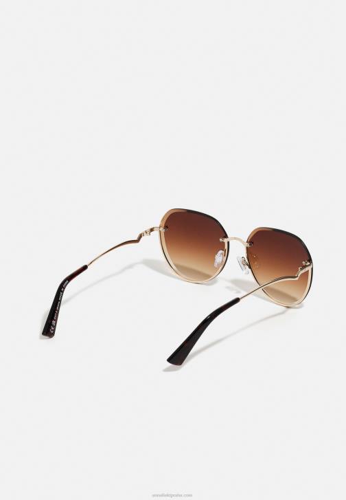 PN6V2703 ženy Anna Field sluneční brýle zlaté barvy