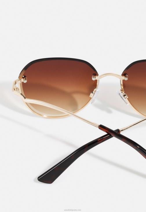 PN6V2703 ženy Anna Field sluneční brýle zlaté barvy