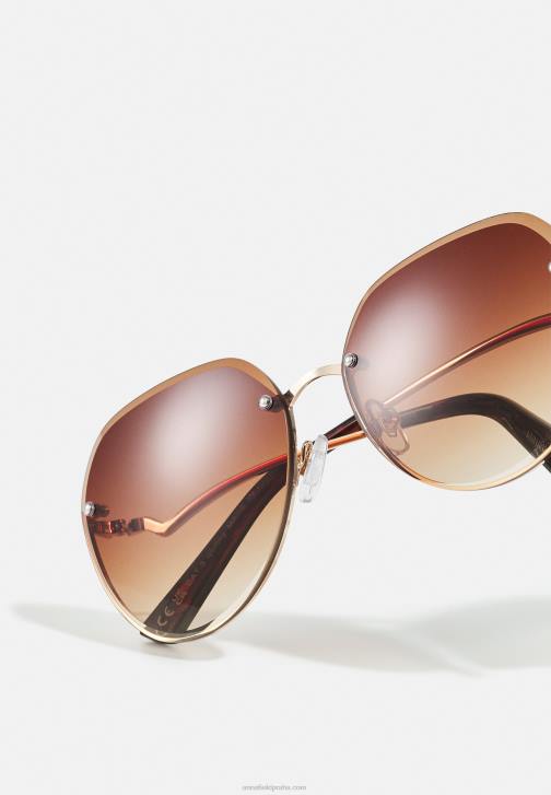 PN6V2703 ženy Anna Field sluneční brýle zlaté barvy