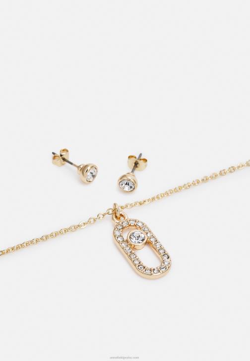 PN6V2656 ženy Anna Field sada náušnic zlaté barvy