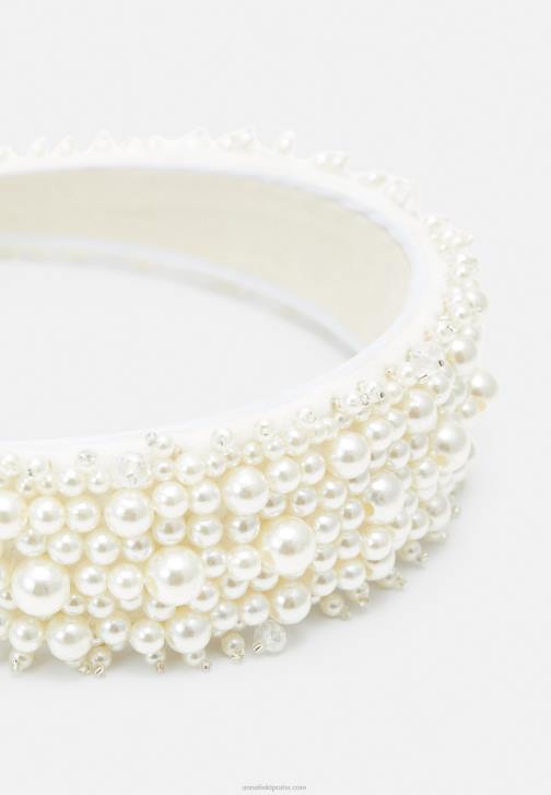 PN6V2666 ženy Anna Field vlasový stylingový doplněk bílý