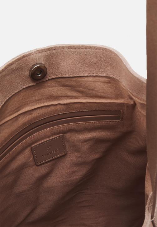 PN6V2289 ženy Anna Field kožená kabelka růžová