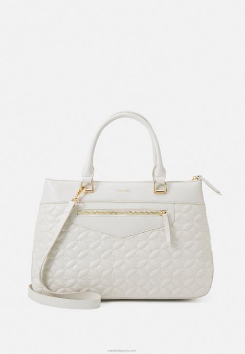 PN6V2331 ženy Anna Field kabelka šedobílá