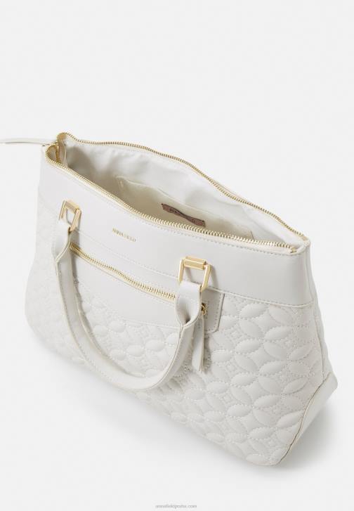 PN6V2331 ženy Anna Field kabelka šedobílá