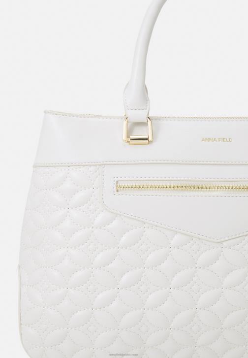 PN6V2331 ženy Anna Field kabelka šedobílá