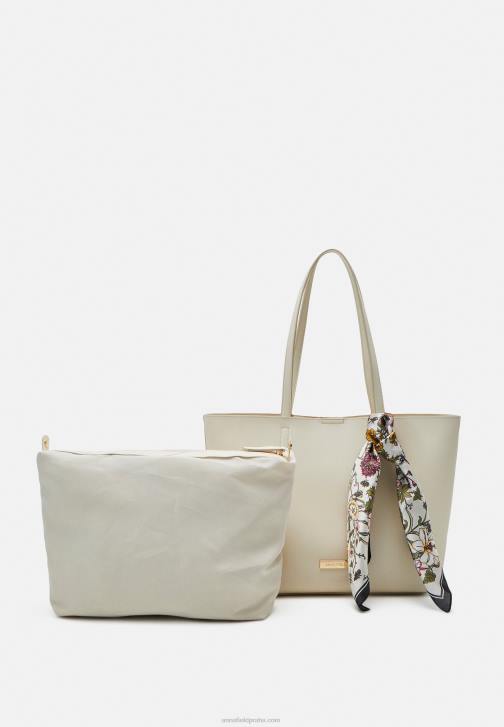 PN6V2388 ženy Anna Field set kabelka šedobílá