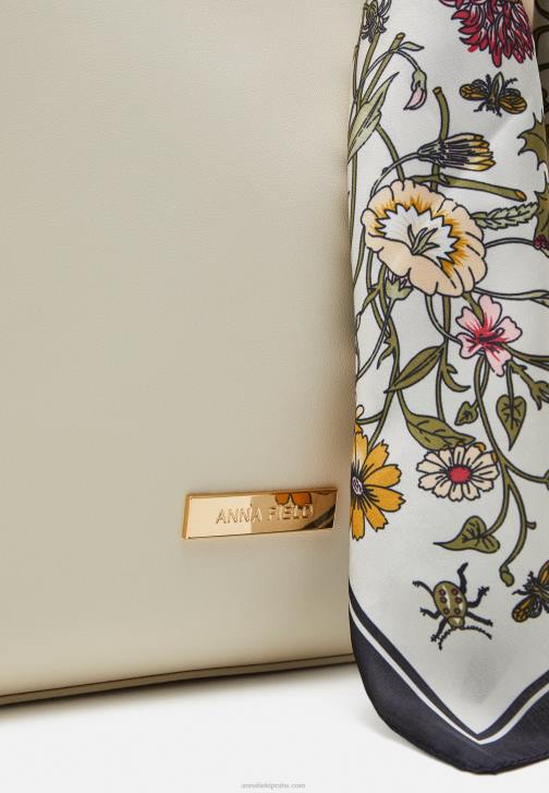 PN6V2388 ženy Anna Field set kabelka šedobílá