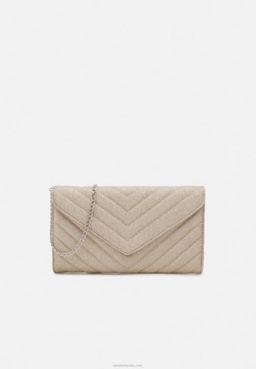 PN6V2427 ženy Anna Field spojka zlaté barvy