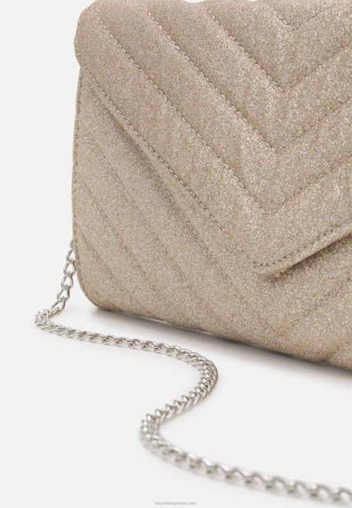 PN6V2427 ženy Anna Field spojka zlaté barvy