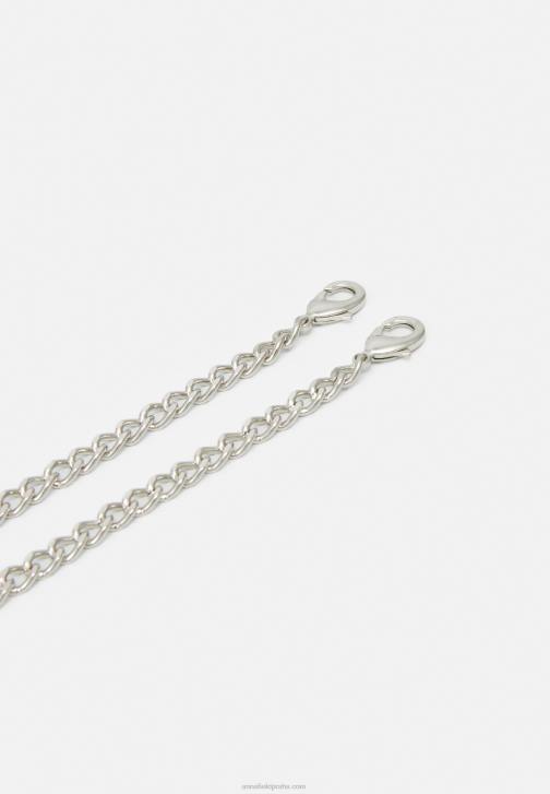 PN6V2429 ženy Anna Field spojka 104 stříbrná