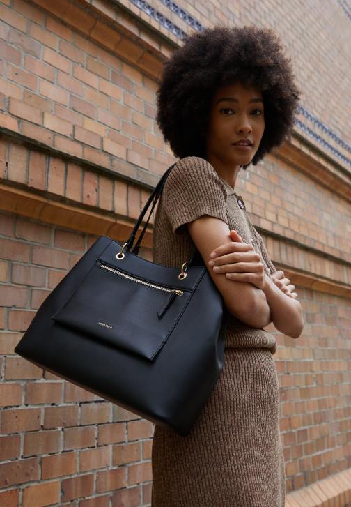 PN6V2465 ženy Anna Field taška černá