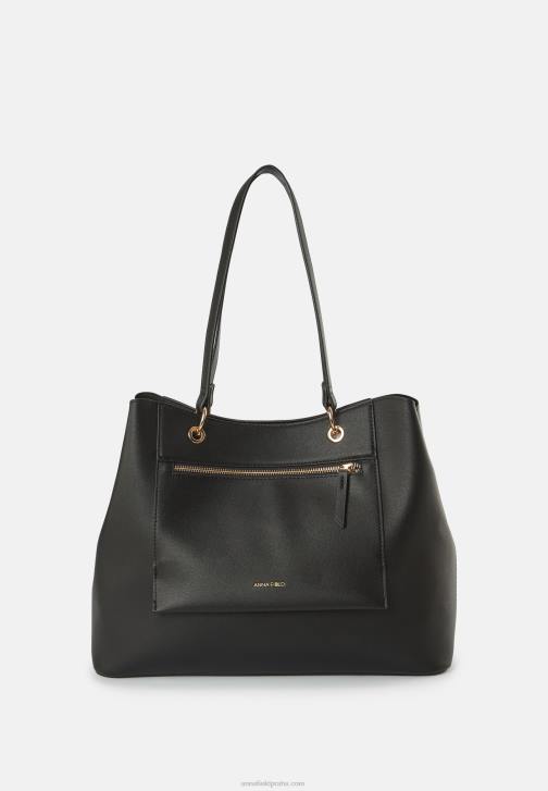 PN6V2465 ženy Anna Field taška černá