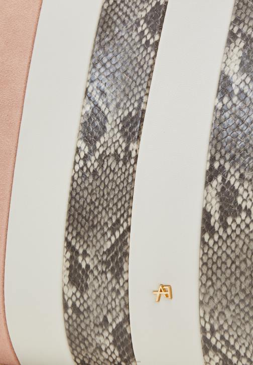 PN6V2481 ženy Anna Field taška šedobílá/růžová