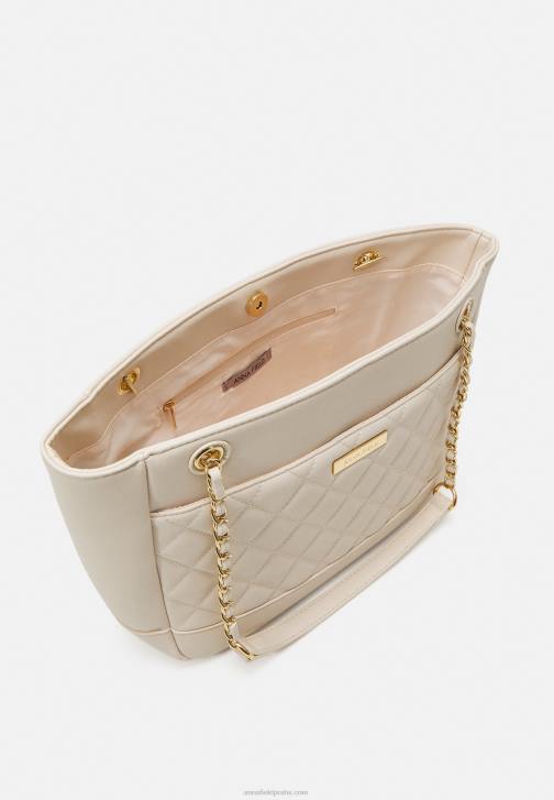 PN6V2485 ženy Anna Field taška šedobílá