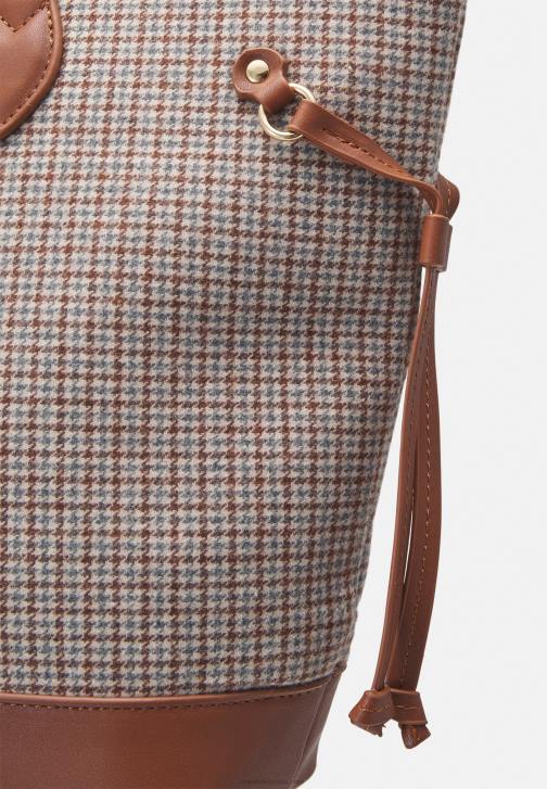 PN6V2486 ženy Anna Field taška koňak