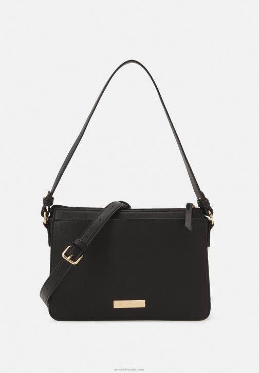 PN6V2512 ženy Anna Field taška přes tělo černá