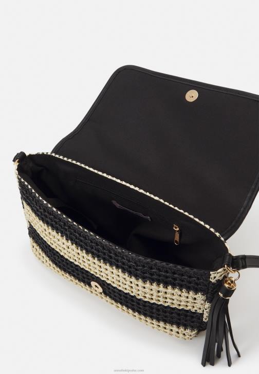 PN6V2516 ženy Anna Field taška přes tělo černá