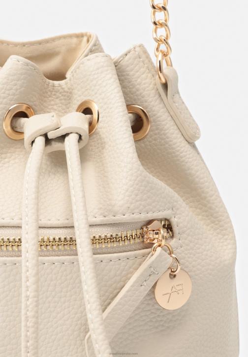 PN6V2524 ženy Anna Field taška přes tělo 003 šedobílá