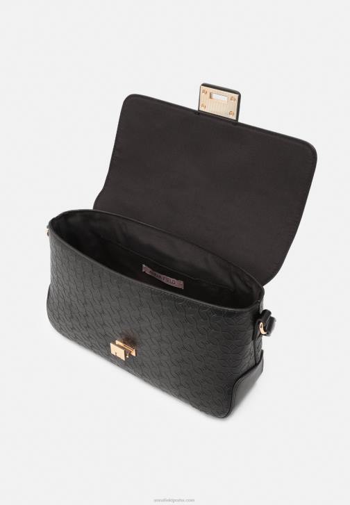 PN6V2549 ženy Anna Field taška přes tělo 802 černá