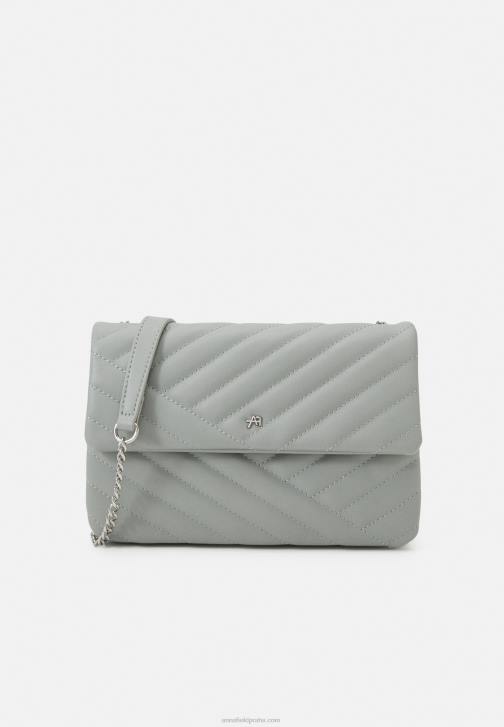 PN6V2553 ženy Anna Field taška přes tělo modrá šedá