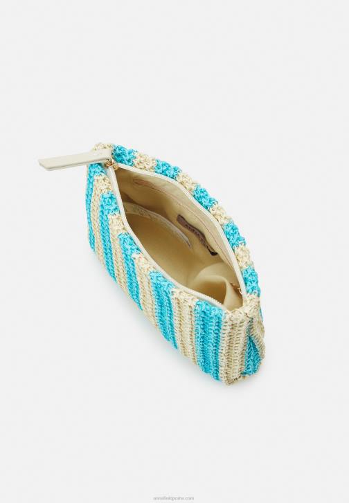 PN6V2646 ženy Anna Field prací taška béžová/modrá