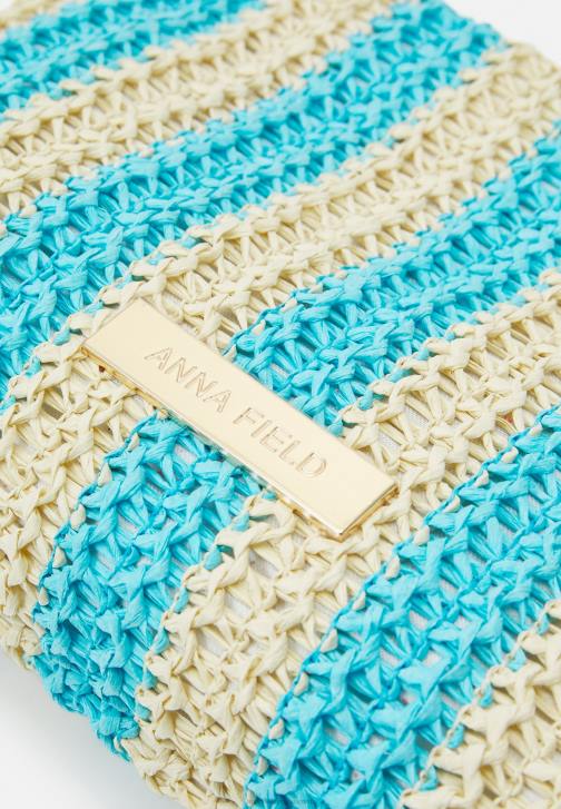 PN6V2646 ženy Anna Field prací taška béžová/modrá